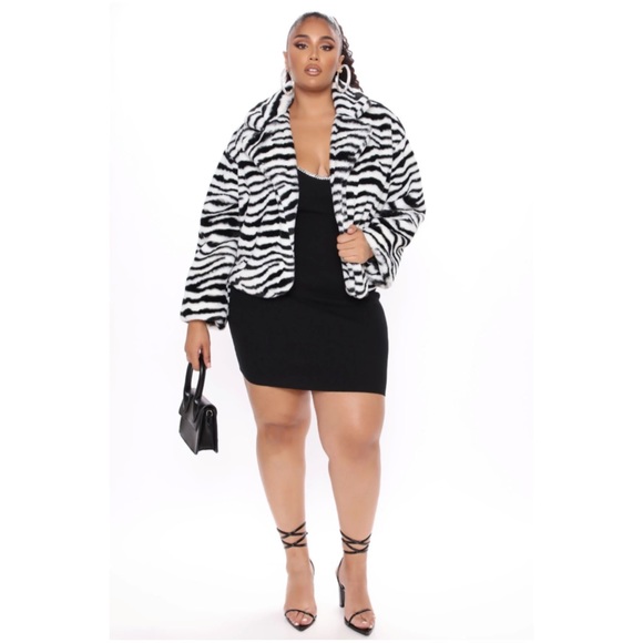 Herd About It Faux Fur Jacket - Fashion Nova (2X) - Picture 3 of 5